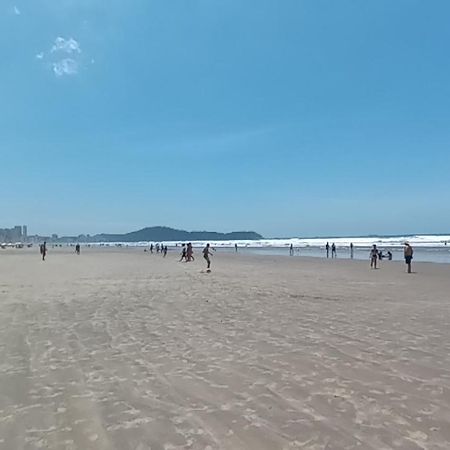 Apto Com Sacada Gourmet Vista Mar Praia Grande  Bagian luar foto